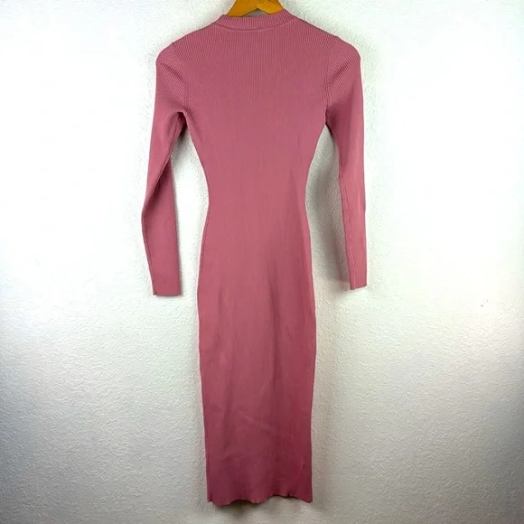 Alexis Emily Knit Dress in Rose Size Small - Picture 6 of 6